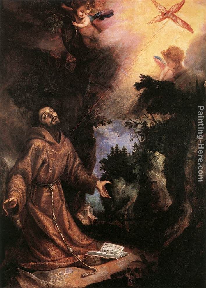 Cigoli St Francis Receives the Stigmata